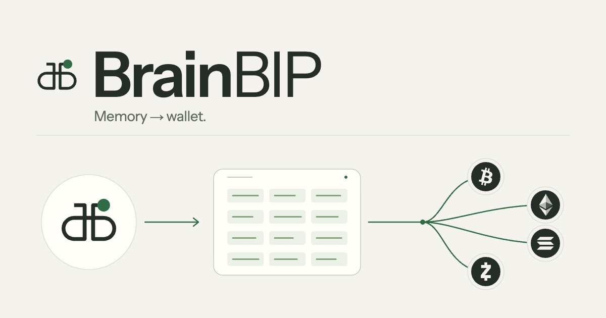 BrainBIP preview: memory connected to recovery words and four networks